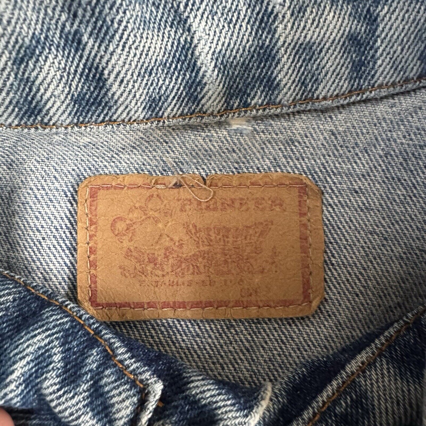 Vintage GAP Pioneer Denim Jacket Size Small