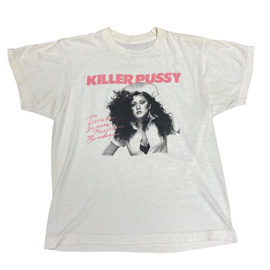 Vintage Killer Pussy Music T-shirt Size Small