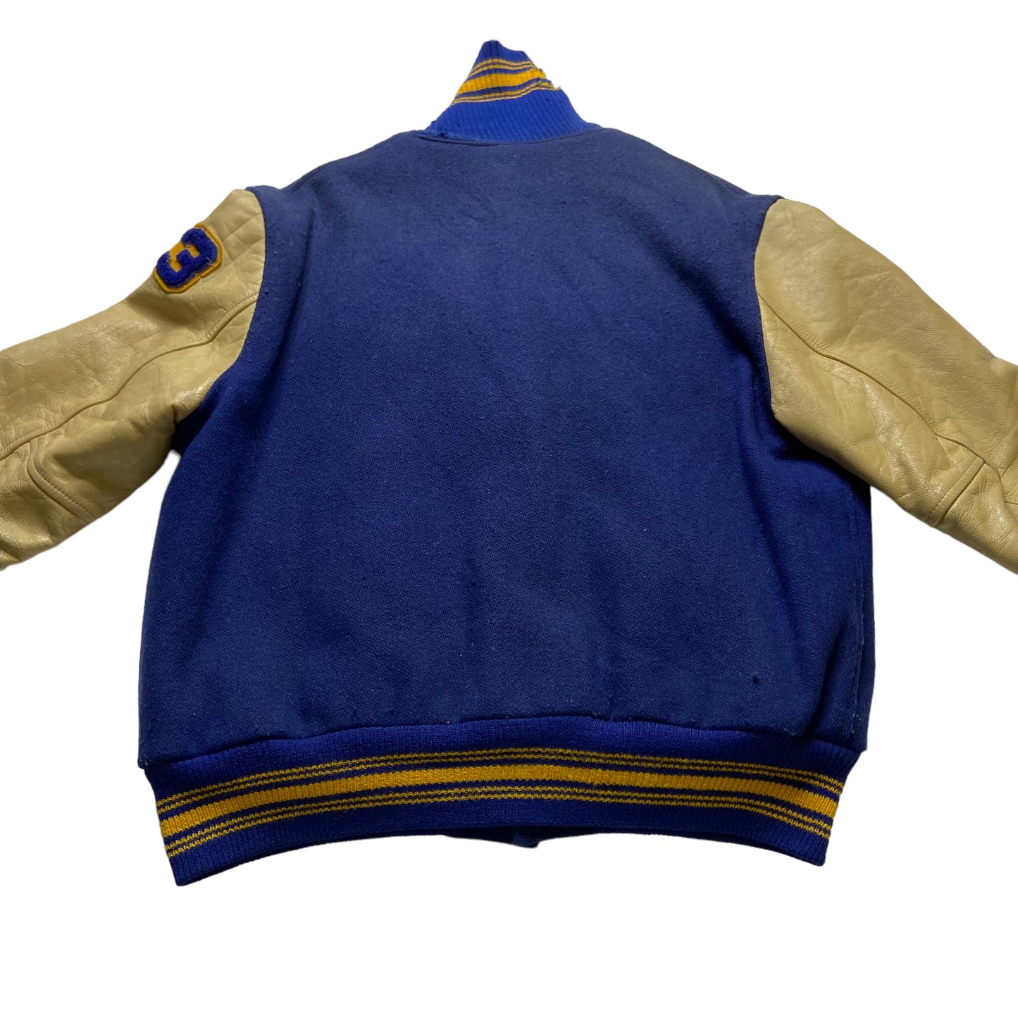 Vintage 1983 Cloverdale Eagles High School Varsity Jacket Size Large