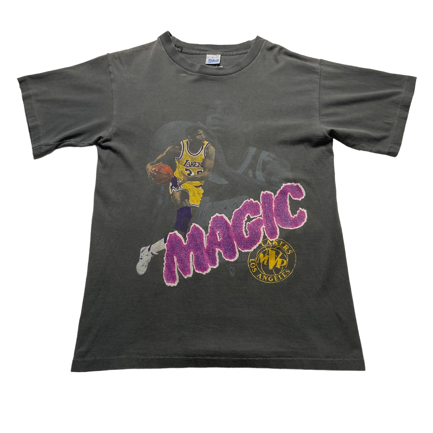 Vintage Salem NBA Los Angeles Lakers Magic Johnson T-shirt